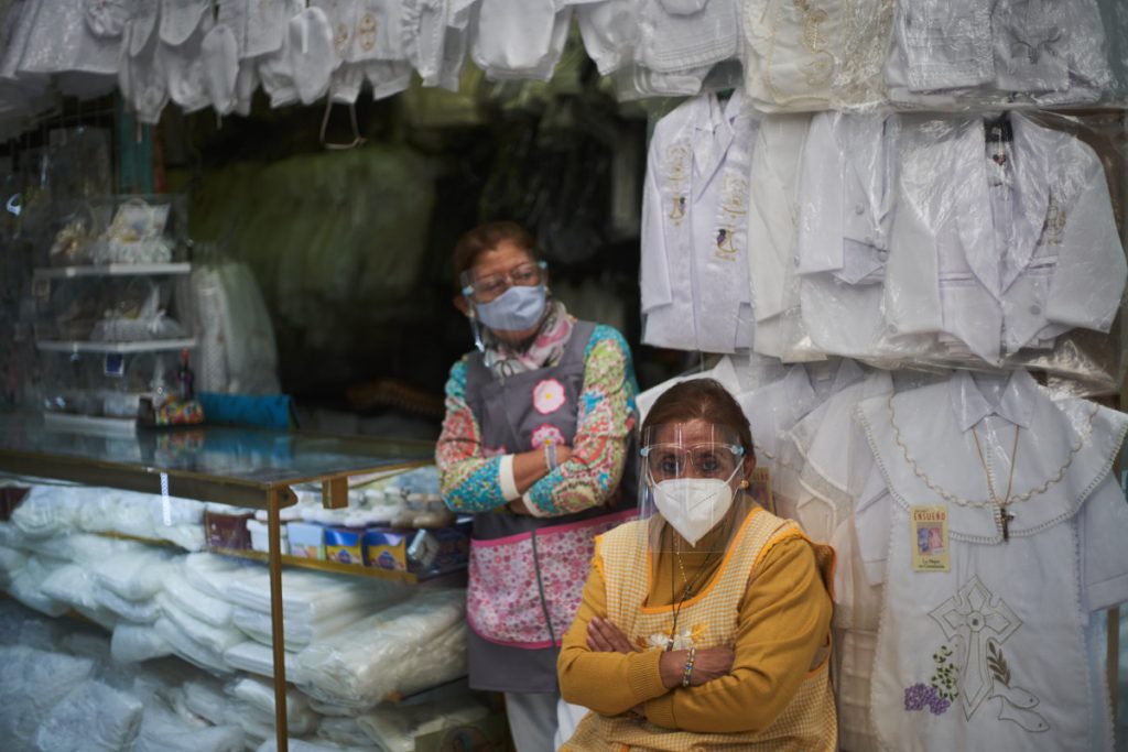 Mercado Mixcalco: comerciantes resisten a la pandemia