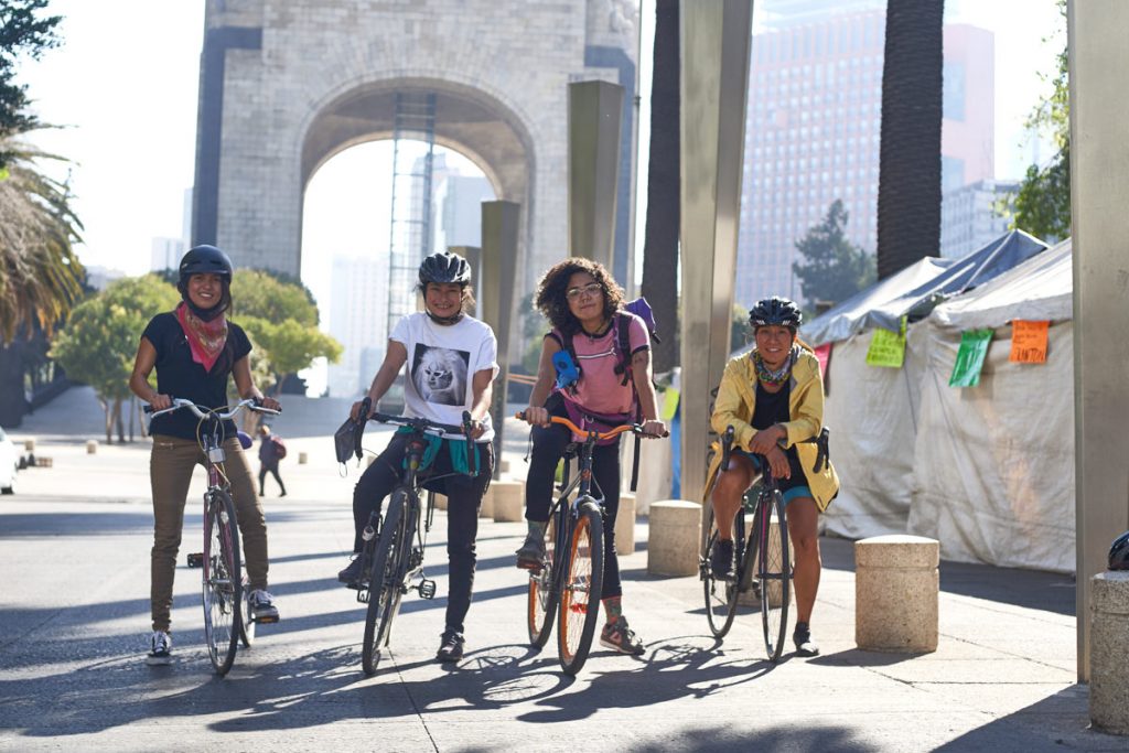 mujeres ciclistas, colectivas de mujeres ciclistas, ciclismo urbano, bicicletas, feminismo, Voces Afectivas
