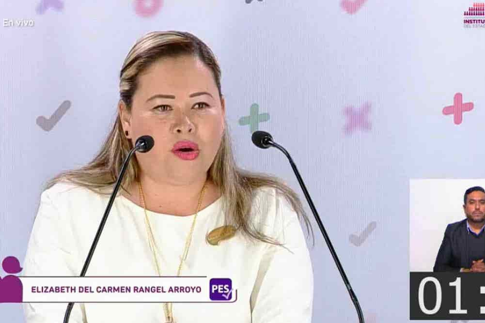Elizabeth del Carmen Rangel, candidata a la alcaldía de León por el PES, elecciones 2021