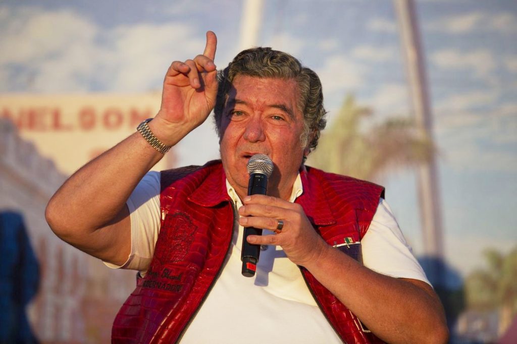 Jorge Hank Rhon, candidato del PES a la gubernatura de Baja California, elecciones 2021