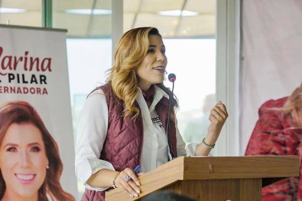 Marina del Pilar Ávila, candidata a la gubernatura de Baja California, elecciones 2021, coalición Juntos Haremos Historia