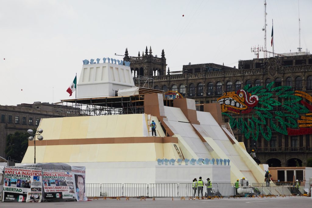 17.9 millones de pesos costó maqueta del Templo Mayor y espectáculo de luces, confirma Secretaria de Cultura de la Cdmx