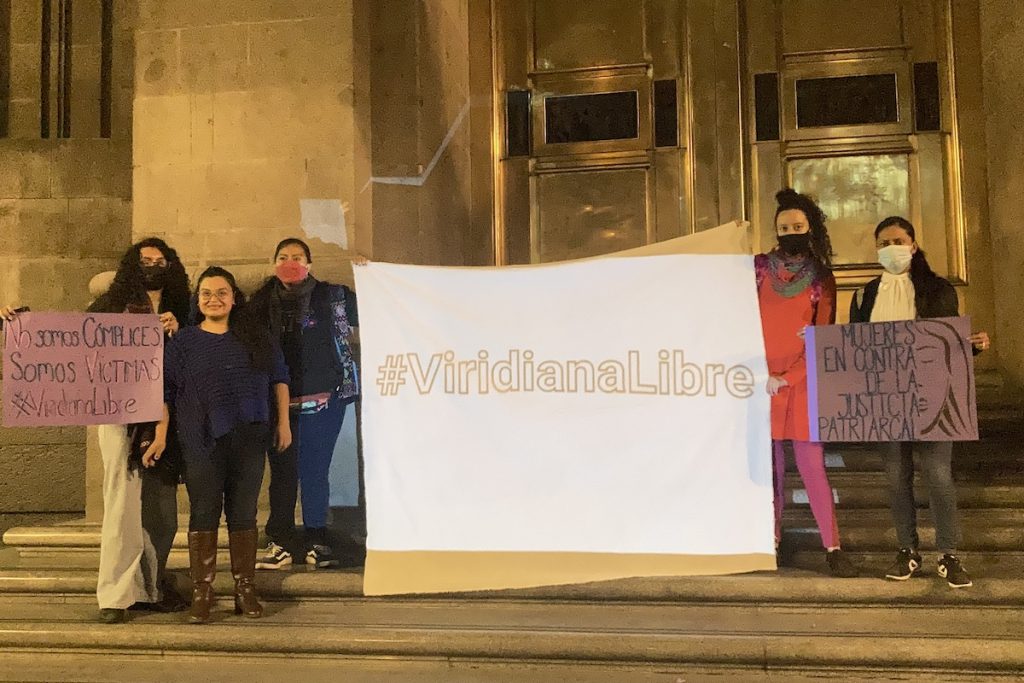 protesta en la Suprema Corte de Justicia de la Nación, Viridiana Molina, mujeres privadas de la libertad