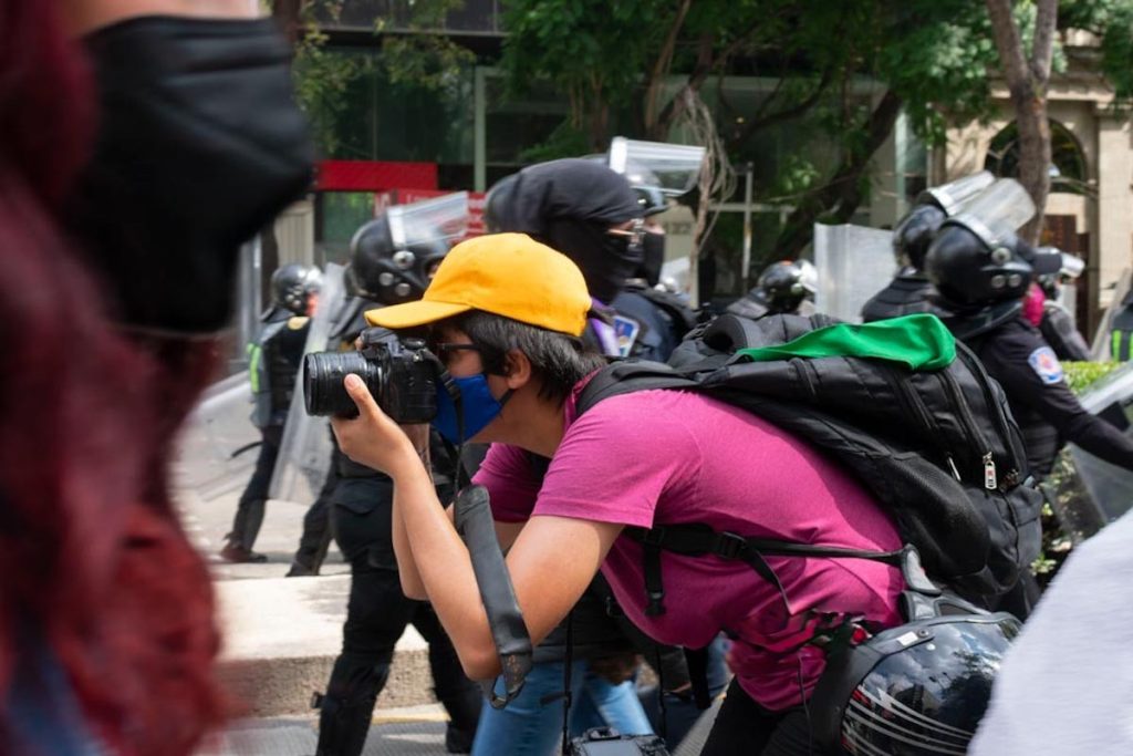 violencia de género, movimiento feminista, fotoperiodistas mexicanas, protestas