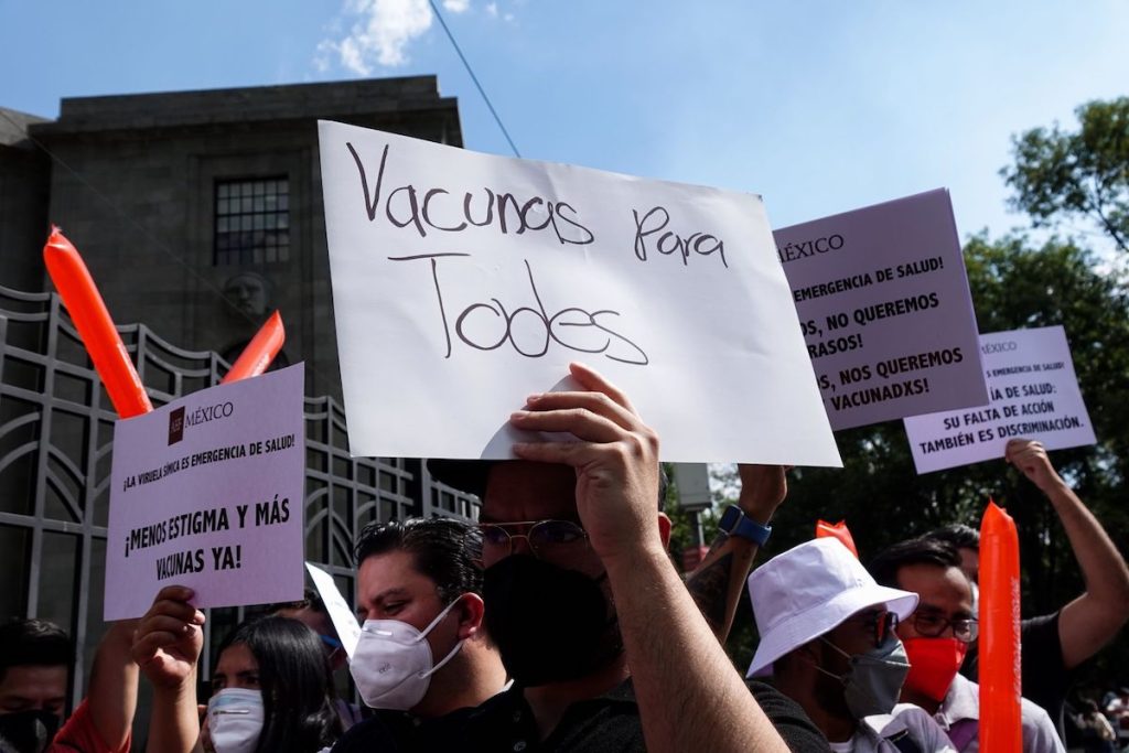 viruela del mono en México, casos de viruela símica, diversidad sexual, colectivos piden vacuna