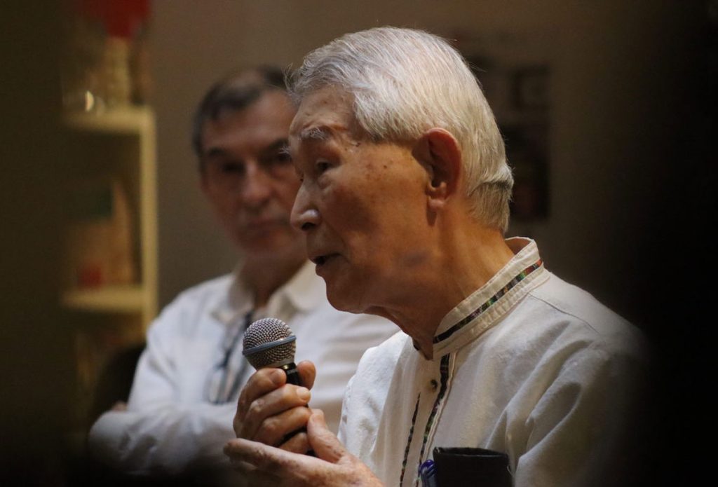 Una piedra al agua: habla un sobreviviente de Nagasaki en México