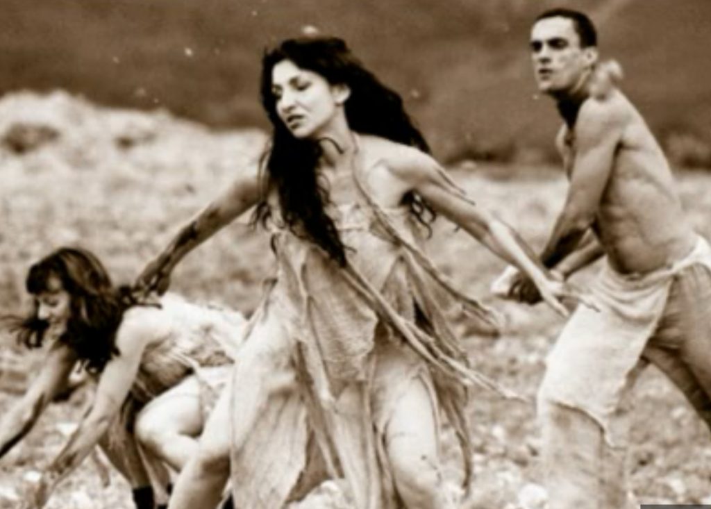 La otra danza, taller de los orígenes 2007.
